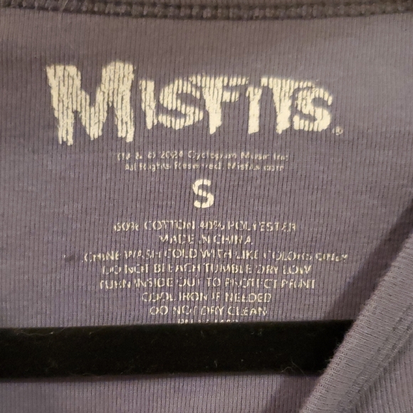 Skeleton Graphic Tee - Purple - Picture 2 of 2